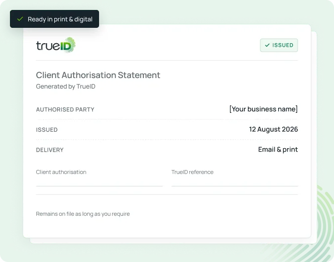 Client Authorisation